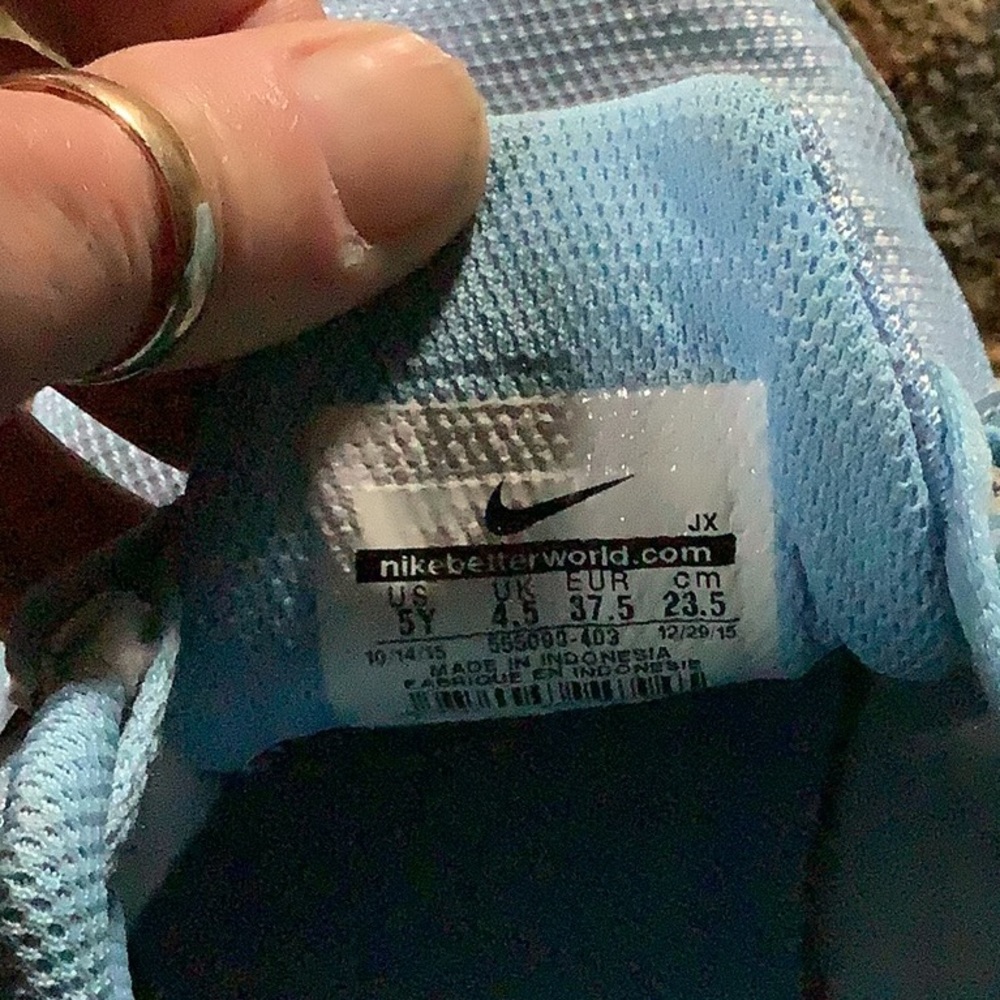 Nike size 5